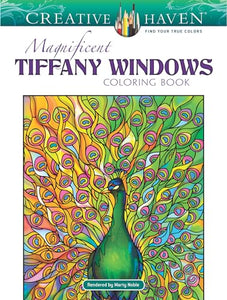 Creative Haven Tiffany Windows Coloring Book 