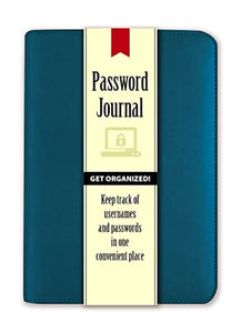 Password Journal: Caribbean Blue 