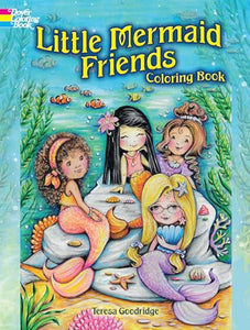 Little Mermaid Friends Coloring Book 