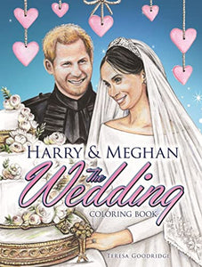 Harry and Meghan The Wedding Coloring Book 