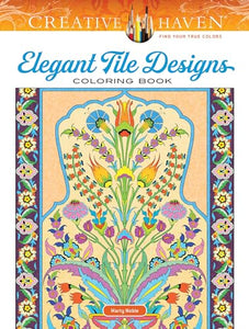 Creative Haven Elegant Tile Designs Coloring Book 