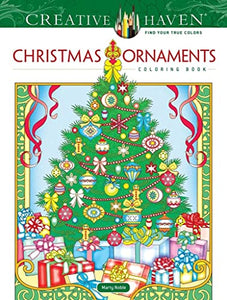 Creative Haven Christmas Ornaments Coloring Book 