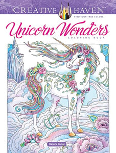 Creative Haven Unicorn Wonders Coloring Book 