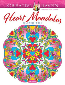 Creative Haven Heart Mandalas Coloring Book 