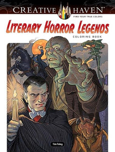 Creative Haven Literary Horror Legends Coloring Book 