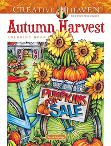 Creative Haven Autumn Harvest Coloring Book 