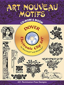 Art Nouveau Motifs CD-ROM and Book 