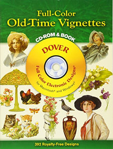 Full Color Old Time Vignettes CDROM 