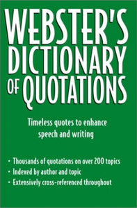 Webster's Dictionary of Quotations 