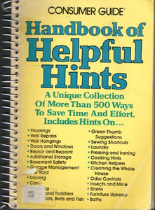 Handbook of Help Hints 