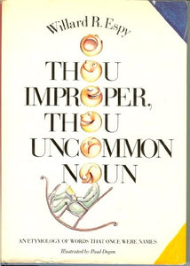 O Thou Improper Thou Uncommon 