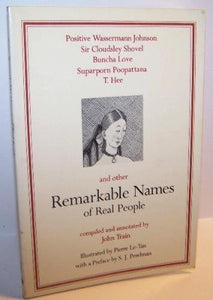 Remarkable Names of Real People 