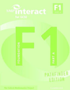 SMP Interact for GCSE Book F1 Part A Pathfinder Edition 