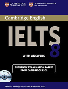 Cambridge IELTS 8 Self-study Pack (Student's Book with Answers and Audio CDs (2)) 