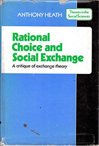 Rational Choice and Social Exchange 