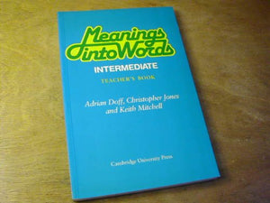 Meanings into Words Intermediate Teacher's book 