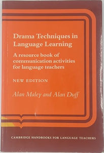 Drama Techniques in Language Learning 