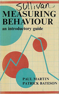 Measuring Behaviour:An Introductory Guide 