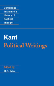 Kant: Political Writings 