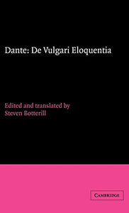 Dante: De vulgari eloquentia 