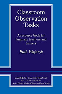 Classroom Observation Tasks 