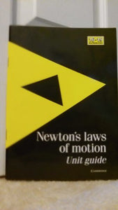 Newton's Laws of Motion Unit Guide 