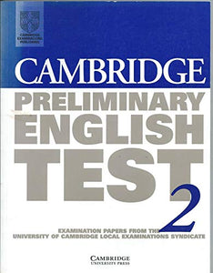 Cambridge Preliminary English Test 2 Student's book 