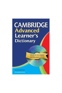 Cambridge Advanced Learner's Dictionary Paperback with CD-ROM 