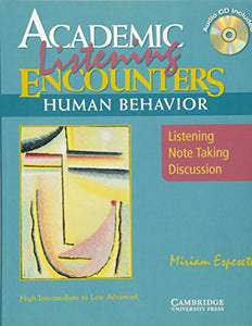 Academic Encounters Human Behavior Student's Book with Audio CD 