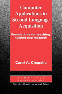 Computer Applications in Second Language Acquisition 