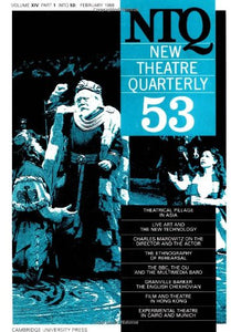 New Theatre Quarterly 53: Volume 14, Part 1 