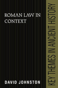 Roman Law in Context 