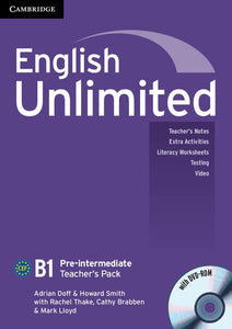 English Unlimited Pre-intermediate Teacher's Pack (Teacher's Book with DVD-ROM) 