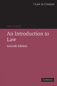 An Introduction to Law 