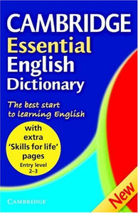 Cambridge Essential English Dictionary, Skills for Life 