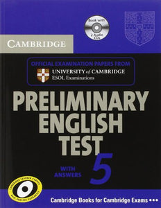 Cambridge Preliminary English Test 5 Self-study Pack 