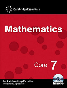 Cambridge Essentials Mathematics Core 7 Pupil's Book with CD-ROM 