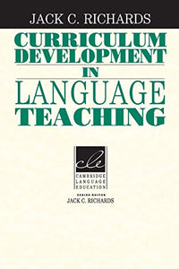 Curriculum Development in Language Teaching 