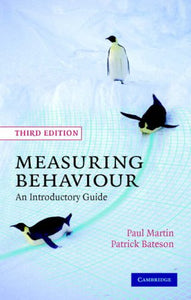 Measuring Behaviour 