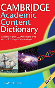 Cambridge Academic Content Dictionary 