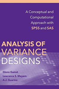 Analysis of Variance Designs 