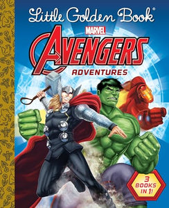 Little Golden Book Avengers Adventures (Marvel) 