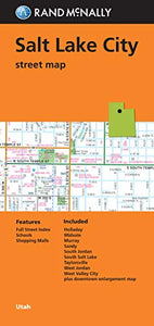 Rand McNally Salt Lake City, Utah Street Map 