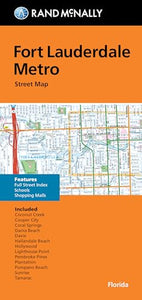 Rand McNally Fort Lauderdale Metro, Florida Street Map 