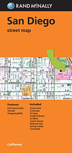 Rand McNally San Diego, California Street Map 