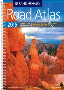 2015 Large Scale Road Atlas USA 