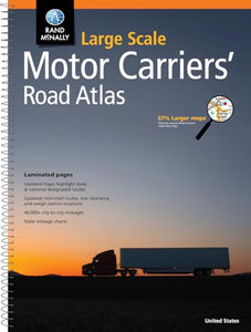 Rand McNally Large Scale Motor Carriers' Road Atlas 