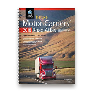 2018 Rand McNally Deluxe Motor Carriers' Road Atlas 