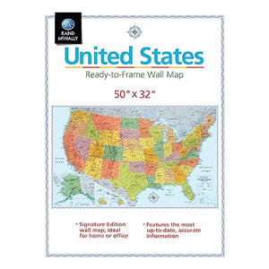 Signature Edition U.S. Wall Map (Folded) 