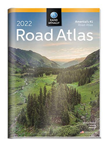 2022 Road Atlas with Protective Vinyl Cover 